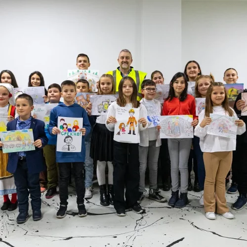 24 works selected from the art competition for children’s drawings for 2023